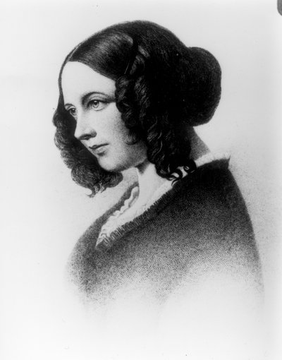 Catherine Dickens, 1848 by Daniel Maclise